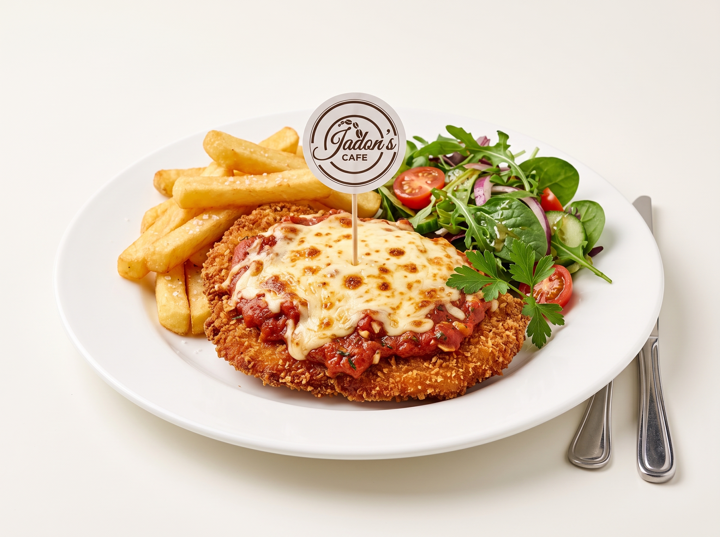 Chicken Parmy Plate