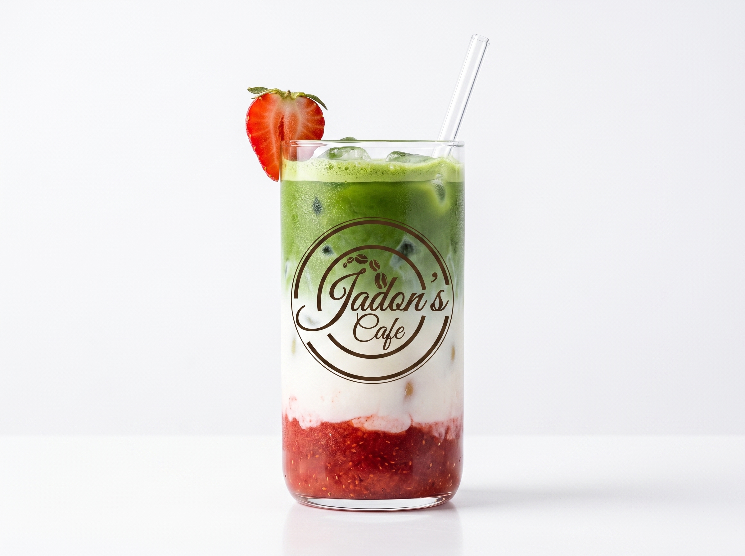 Iced Strawberry Matcha